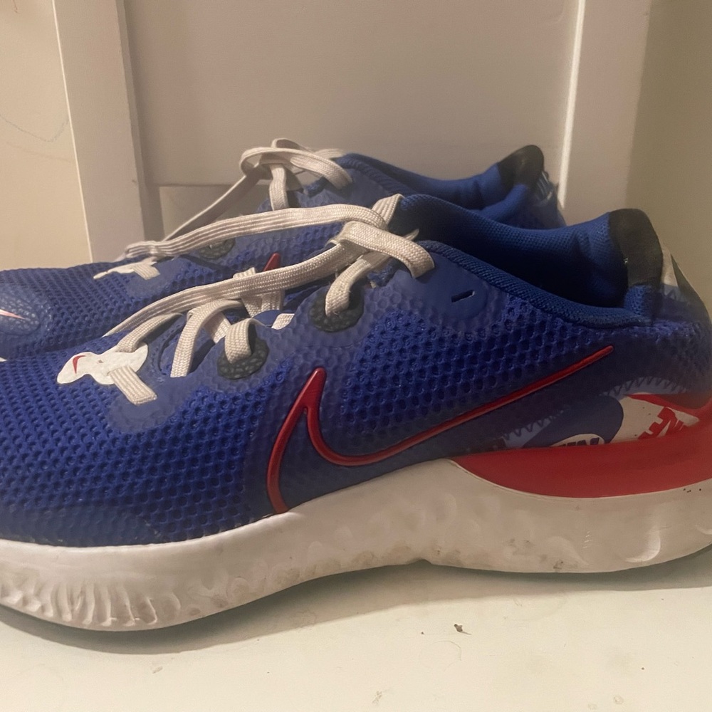 Nike Kids Sneakers in Blue and Red